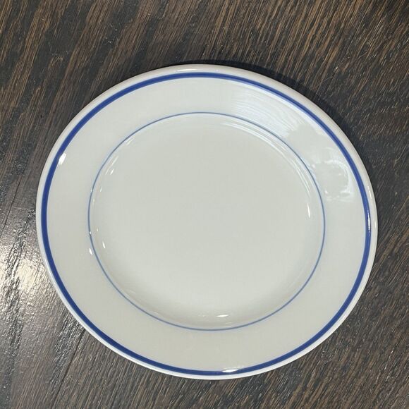 Apilco Plate Tradition Blue Bread & Butter Porcelain France 6” Replacement - Picture 1 of 4
